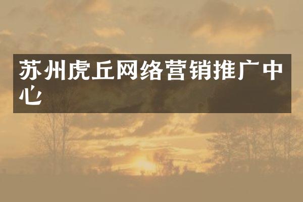 苏州虎丘网络营销推广中心